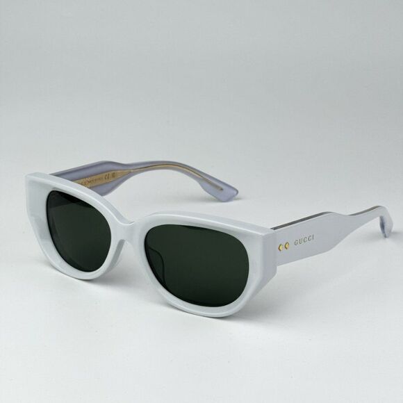 NEW Gucci GG1532SA 003 Grey Unisex Cat Eye Sunglasses GG 1532SA - Picture 1 of 10
